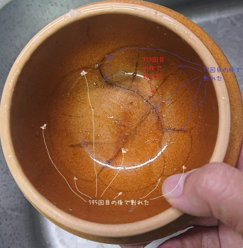 おぎのや「峠の釜めし」の器でご飯を418回炊き続けたらこうなった…長持ちのコツを聞いた - Togetter [トゥギャッター]